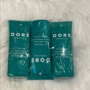 DORÉ Le Cleanser Gel to Milk Cleanser - three pack